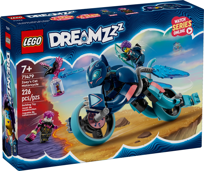 LEGO 71479 Zoey's Cat Motorcycle
