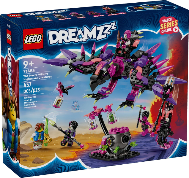 LEGO 71483 The Never Witch's Nightmare Creatures