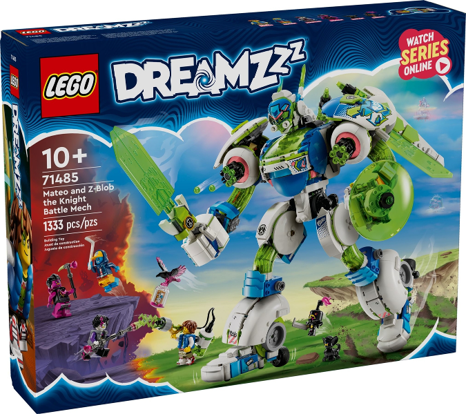 LEGO 71485 Mateo and Z-Blob the Knight Battle Mech