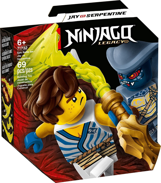 LEGO 71732 Epic Battle Set - Jay vs Serpentine