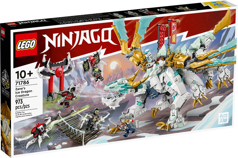 LEGO 71786 Zane's Ice Dragon Creature