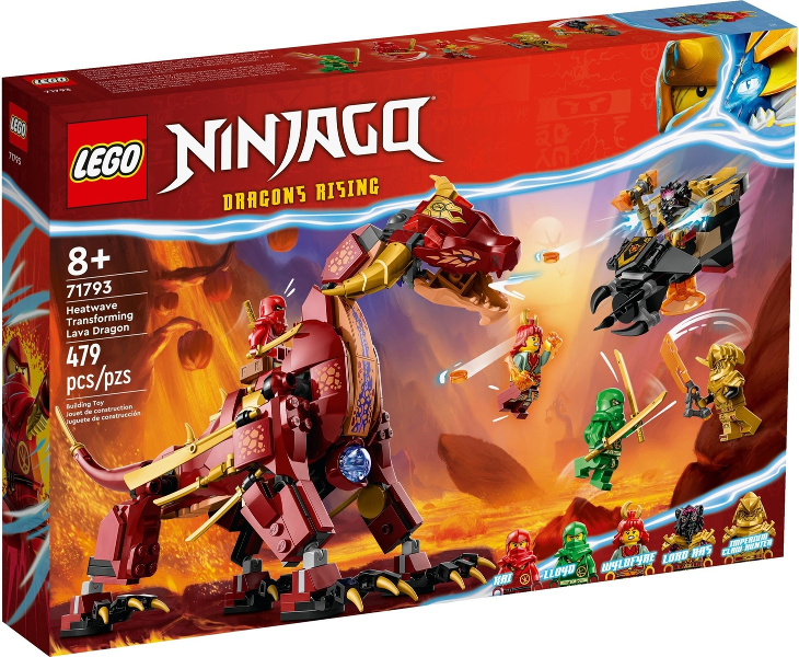LEGO 71793 Heatwave Transforming Lava Dragon