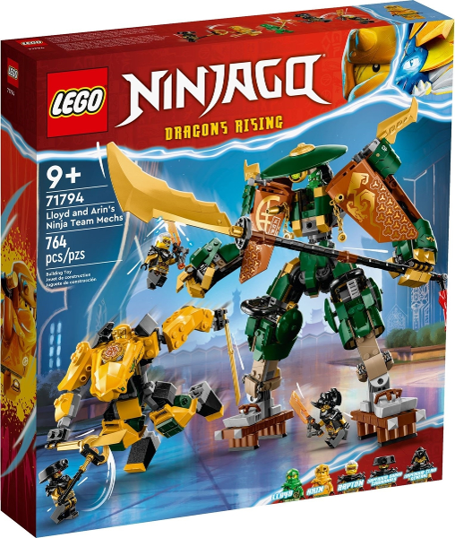 LEGO 71794 Lloyd and Arin's Ninja Team Mechs