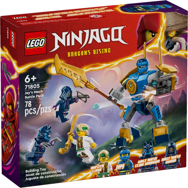 LEGO 71805 Jay's Mech Battle Pack