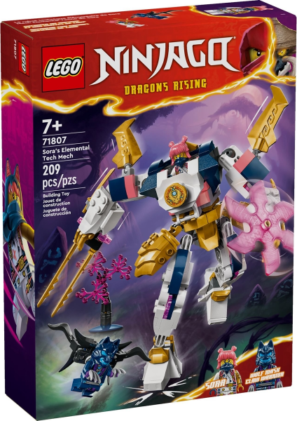 LEGO 71807 Sora's Elemental Tech Mech