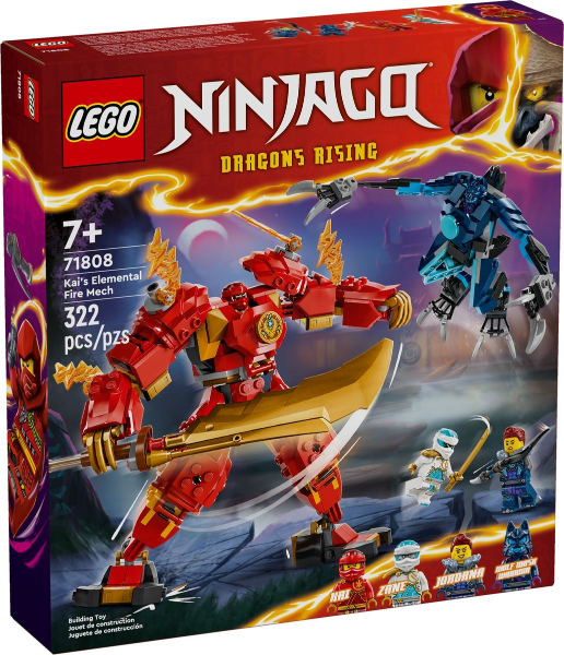 LEGO 71808 Kai's Elemental Fire Mech