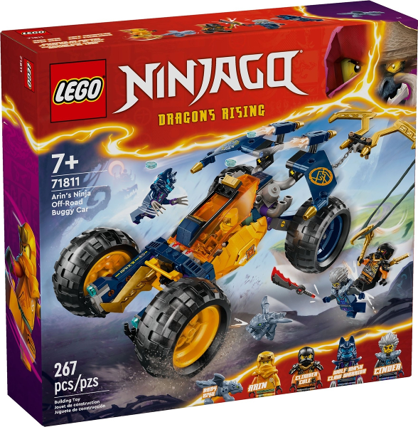 LEGO 71811 Arin's Ninja Off-Road Buggy Car