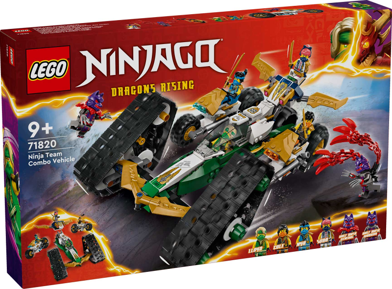 LEGO 71820 Ninja Team Combo Vehicle