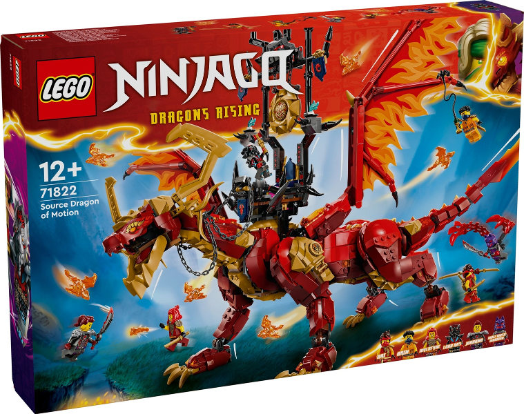 LEGO 71822 Source Dragon of Motion