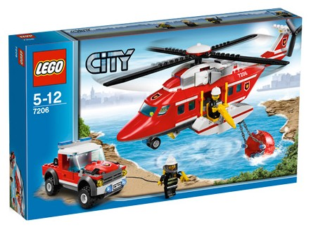 LEGO 7206 Fire Helicopter