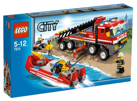 LEGO 7213 Off-Road Fire Truck & Fireboat
