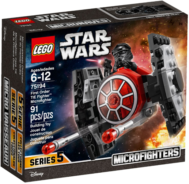 LEGO 75194 First Order TIE Fighter Microfighter