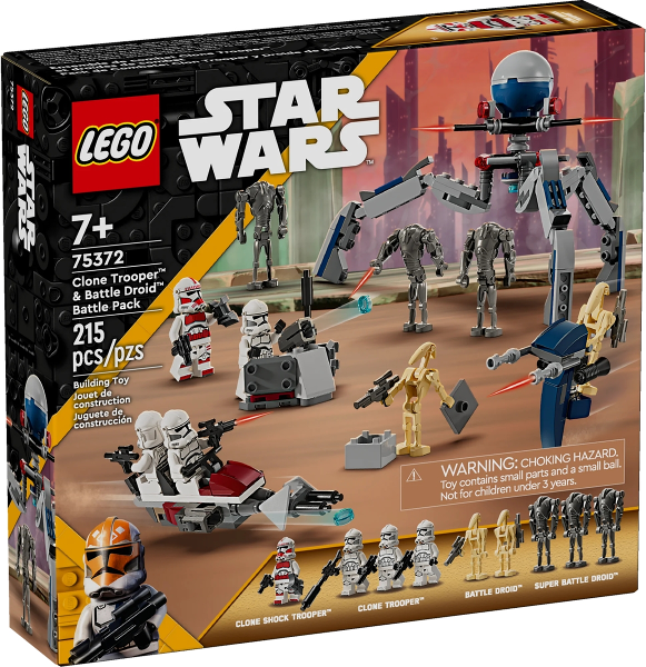 LEGO 75372 Clone Trooper & Battle Droid Battle Pack