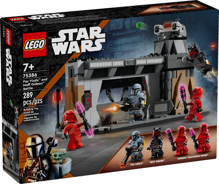 LEGO 75386 Paz Vizsla and Moff Gideon Battle