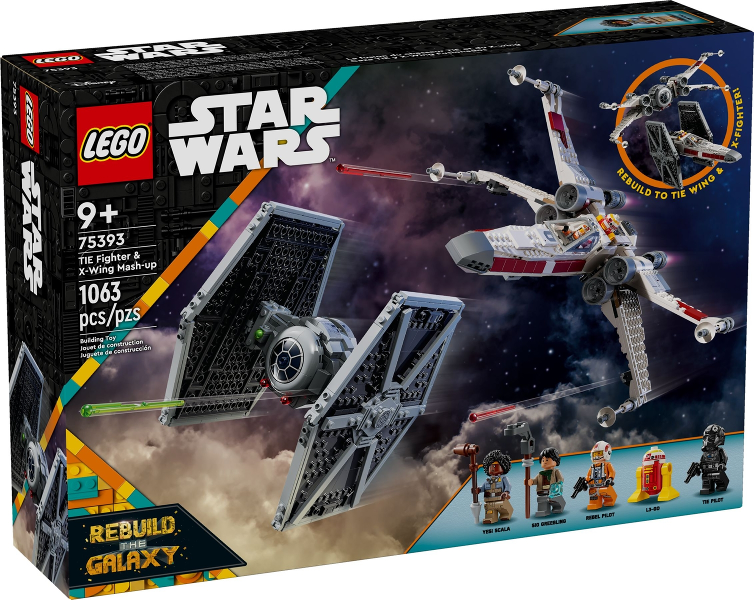 LEGO 75393 TIE Fighter & X-Wing Mash-up