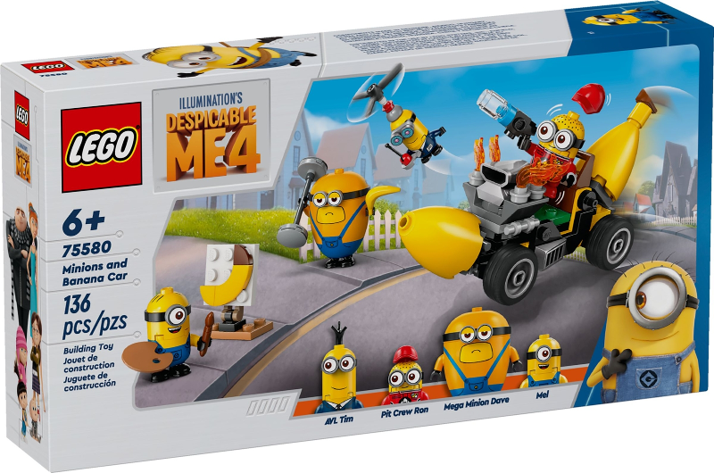 LEGO 75580 Minions and Banana Car