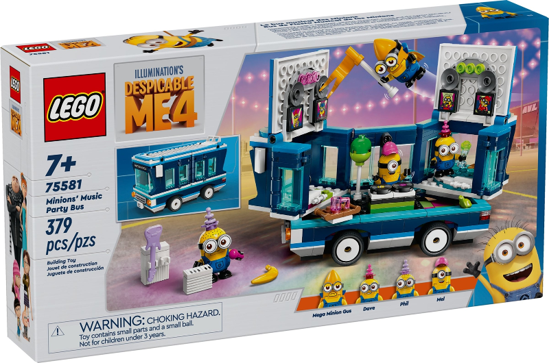 LEGO 75581 Minions' Music Party Bus