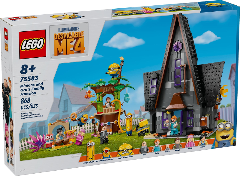 LEGO 75583 Minions and Gru's Family Mansion