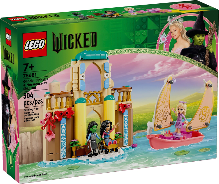 LEGO 75681 Glinda, Elphaba & Nessarose at Shiz Uni