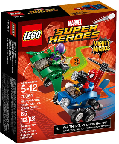 LEGO 76064 Mighty Micros: Spider-Man vs. Green Goblin