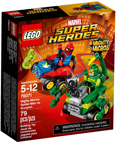 LEGO 76071 Mighty Micros: Spider-Man vs. Scorpion