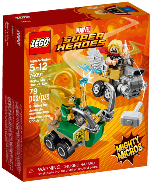 LEGO 76091 Mighty Micros: Thor vs. Loki