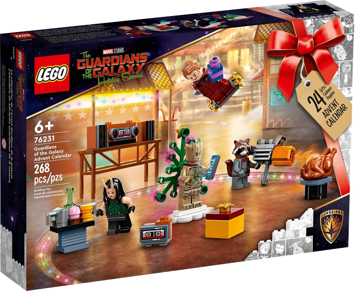 LEGO 76231 Advent Calendar 2022, Super Heroes, Guardians of the Galaxy