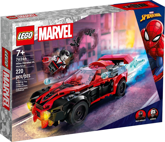 LEGO 76244 Miles Morales vs. Morbius