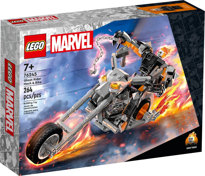 LEGO 76245 Ghost Rider Mech & Bike