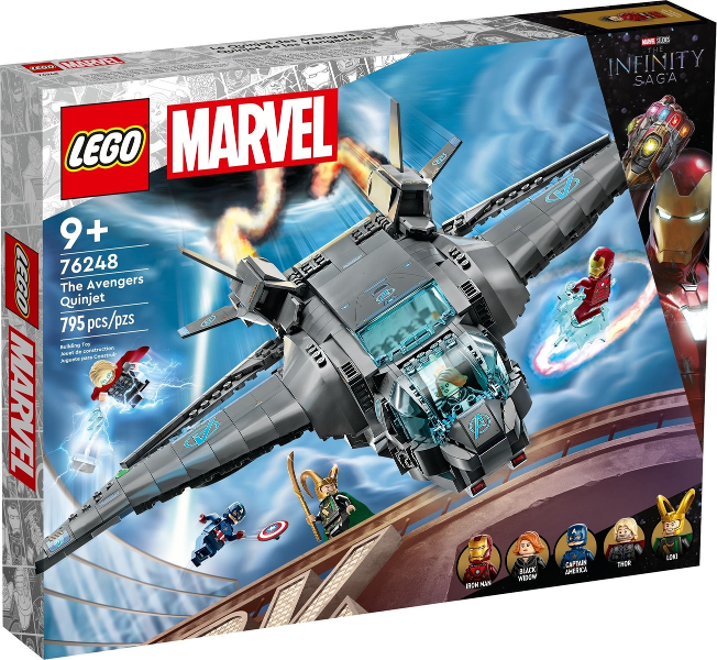 LEGO 76248 The Avengers Quinjet