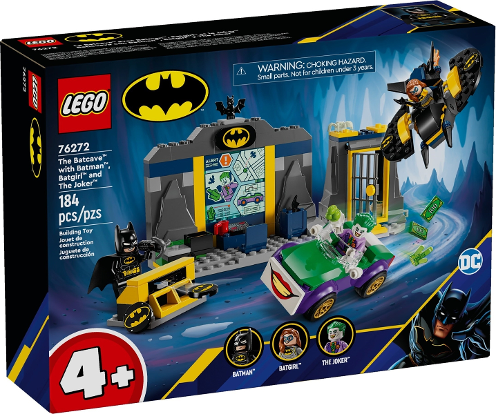 LEGO 76272 The Batcave with Batman, Batgirl and The Joker