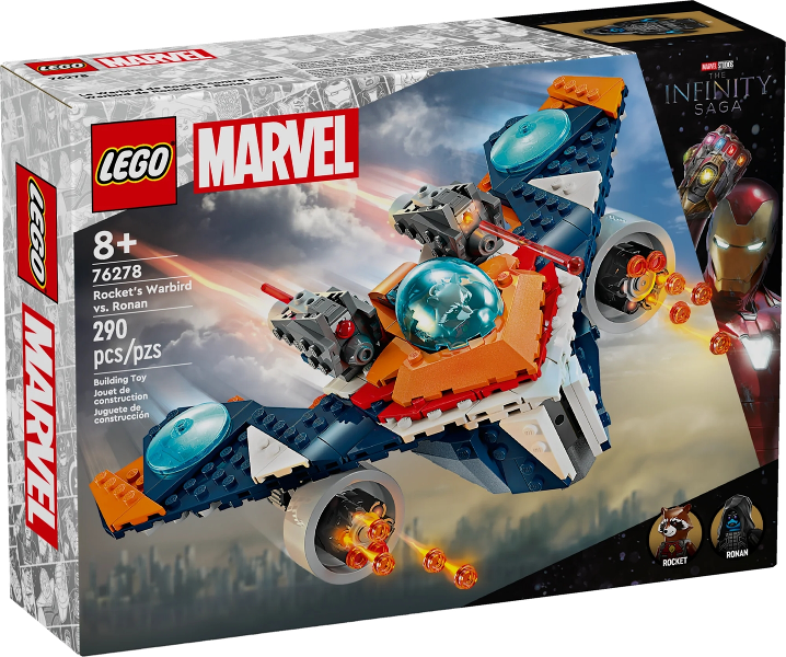 LEGO 76278 Rocket's Warbird vs. Ronan