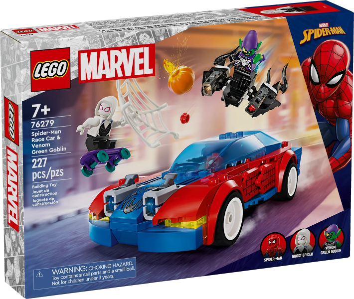 LEGO 76279 Spider-Man Race Car & Venom Green Goblin