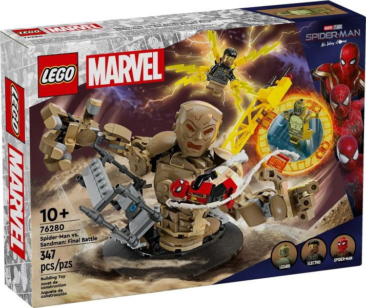 LEGO 76280 Spider-Man vs. Sandman: Final Battle