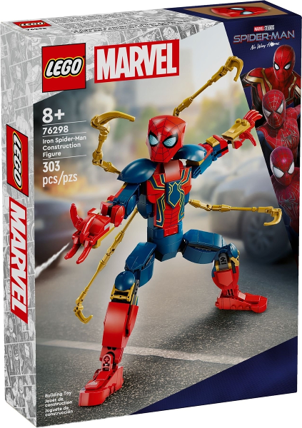 LEGO 76298 Iron Spider-Man Construction Figure