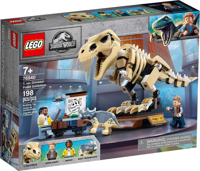 LEGO 76940 T. rex Dinosaur Fossil Exhibition