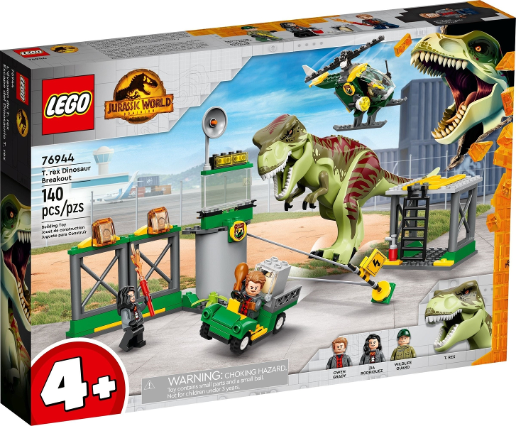 LEGO 76944 T. rex Dinosaur Breakout