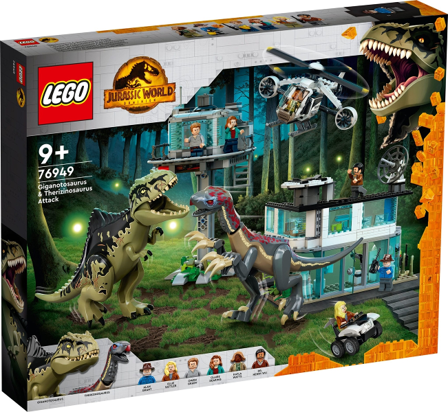 LEGO 76949 Giganotosaurus & Therizinosaurus Attack