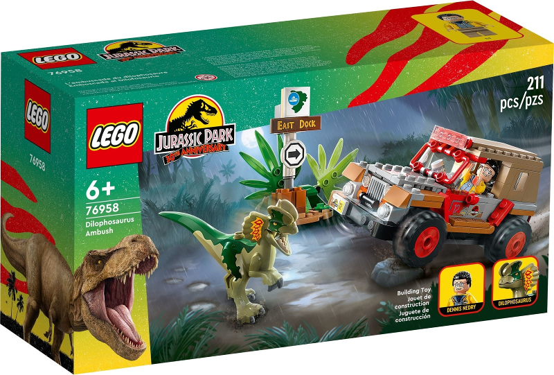 LEGO 76958 Dilophosaurus Ambush