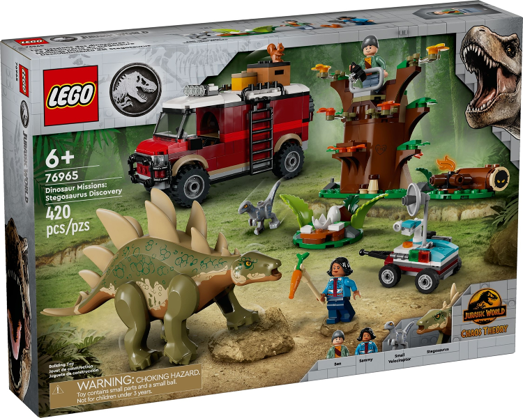 LEGO 76965 Dinosaur Missions: Stegosaurus Discovery