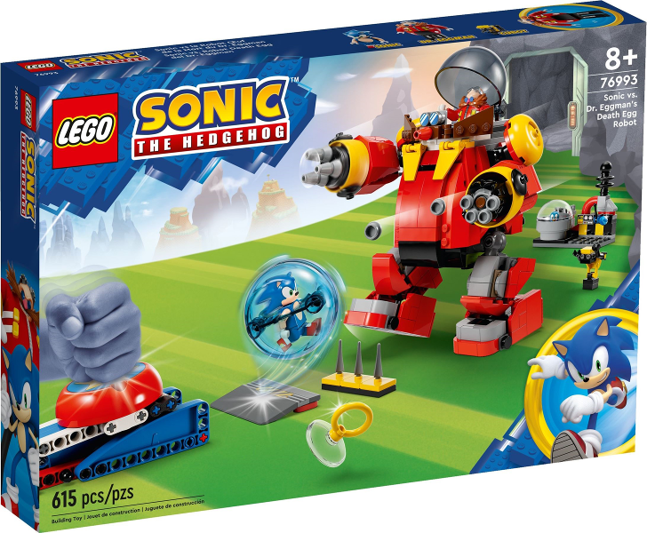 LEGO 76993 Sonic vs. Dr. Eggman's Death Egg Robot