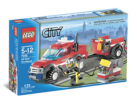 LEGO 7942 Off Road Fire Rescue