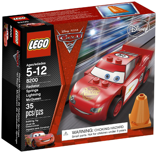 LEGO 8200 Radiator Springs Lightning McQueen
