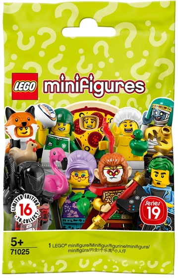 LEGO col19-4 Monkey King, Series 19 (Complete Set with Stand and Accessories)