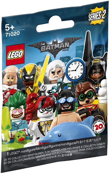 LEGO coltlbm2-3 Clock King, The LEGO Batman Movie, Series 2 (Complete Set with Stand and Accessories)