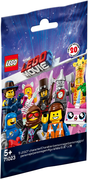 LEGO coltlm2-11 Candy Rapper, The LEGO Movie 2 (Complete Set with Stand and Accessories)