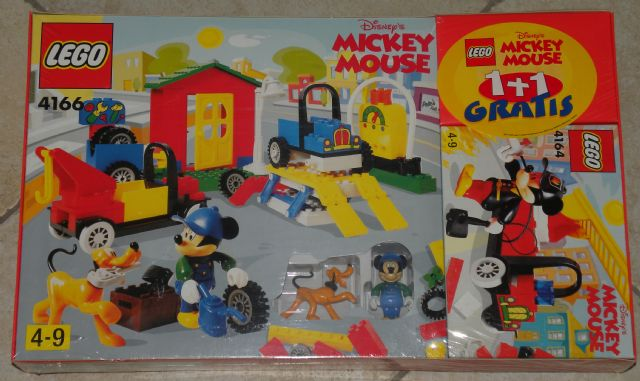 LEGO VP-16 Disney's Mickey Mouse Bundle Pack (Copack of Sets 4164 and 4166)