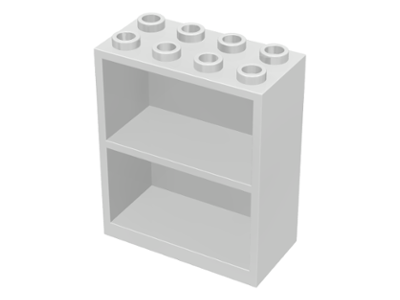 Homemaker Bookcase/Cupboard 2 x 4 x 4 in White