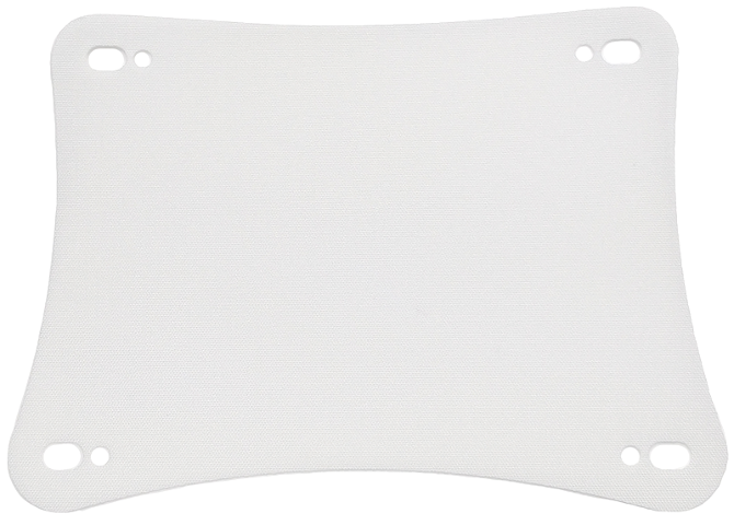 Sail Trapezoid 12 x 8.5 in White
