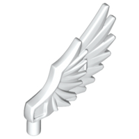 Animal / Creature Body Part, Wing Feathered in White